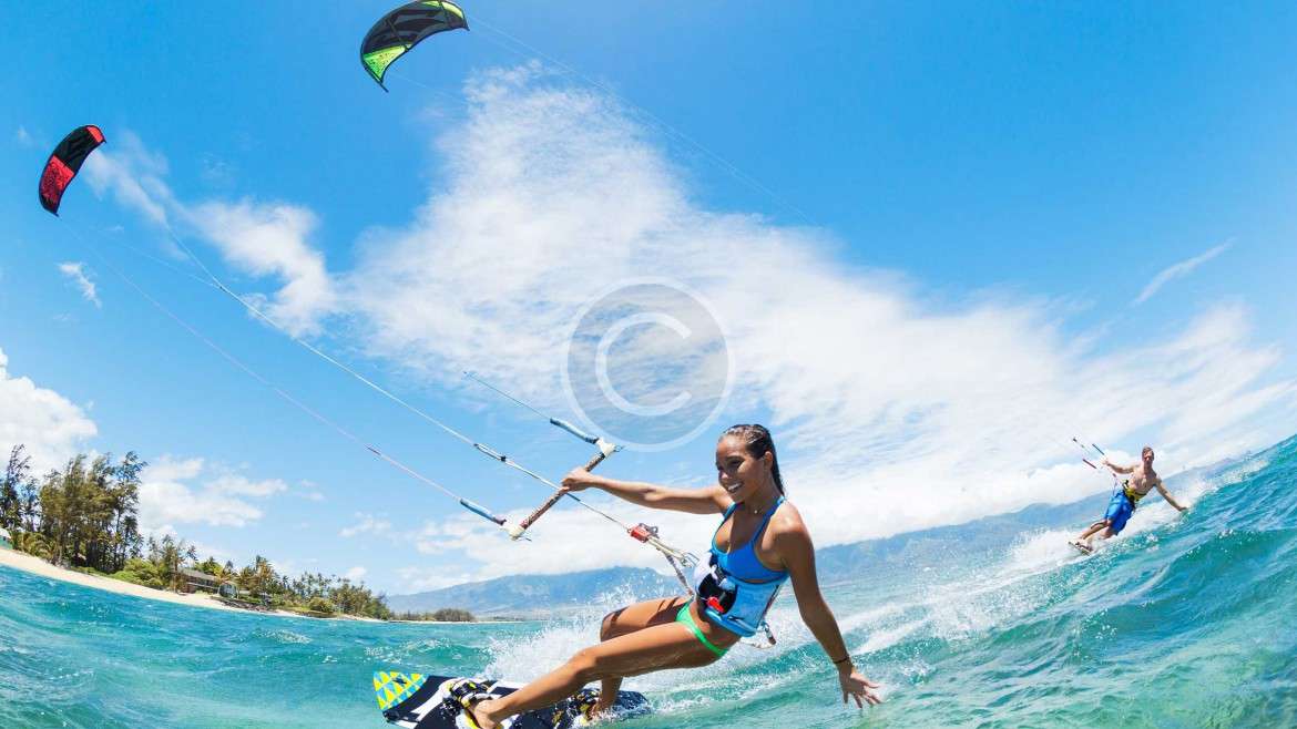 Pratiquez le kitesurf