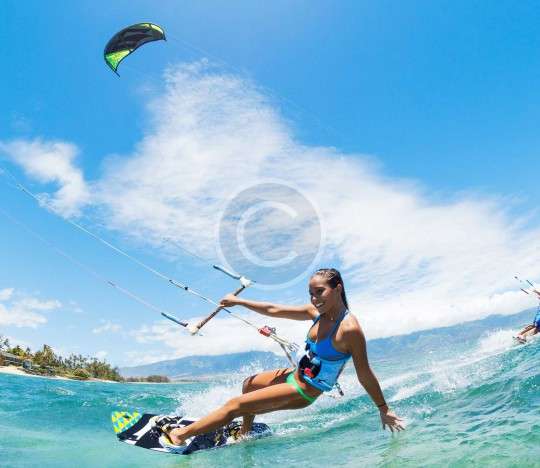 Pratiquez le kitesurf